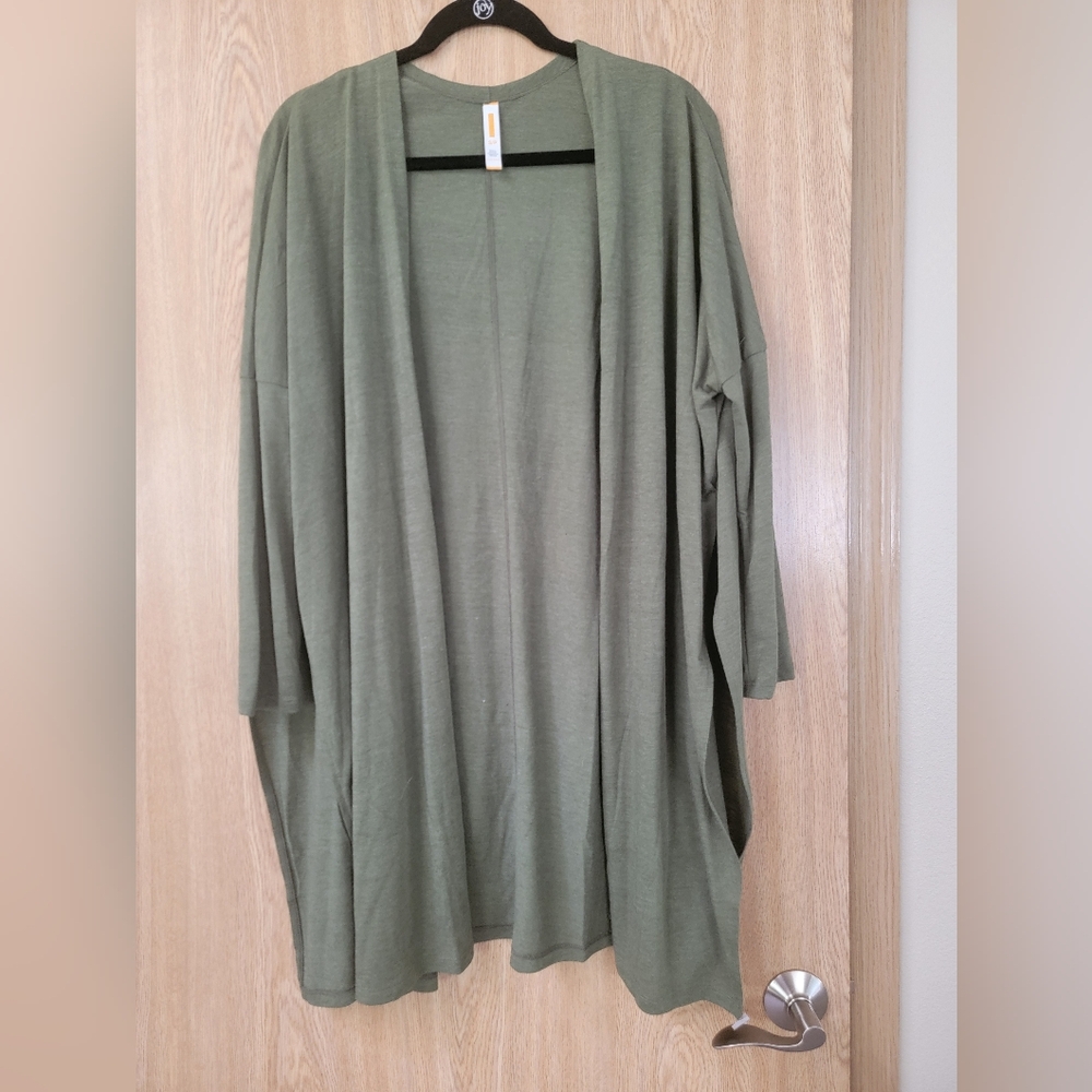 Lucy Olive Green Women's Cardigan